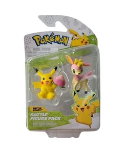 2025 Pokemon Battle Figure Pack Pikachu+Deerling Spring Form New Sealed Package - Picture 1 of 21