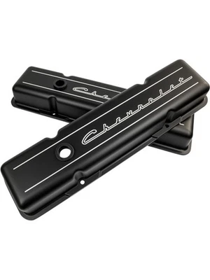 Billet Specialties Valve Cover Stock Height Baffled Breather Hole Gr (BLK95123) - Image 1 of 4