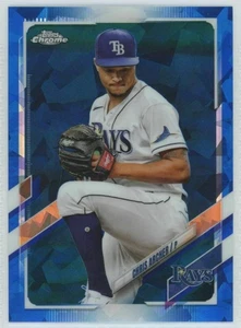 2021 Topps Chrome Sapphire Edition #US325 Chris Archer Tampa Bay Rays - Picture 1 of 2