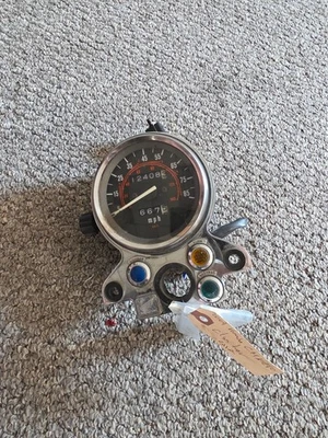 02-12 2009 Honda Rebel 250 CMX250 VELOCÍMETRO INSTRUMENTOS RACIMO LUCES INDICATO Foto 1 de 4