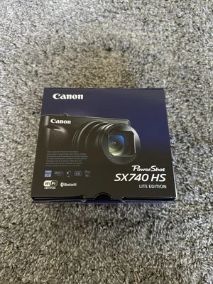 Canon PowerShot SX740 HS Silver Digital Camera | 40x Zoom | 4K | New & Original Packaging ✅ - Image 1 of 4
