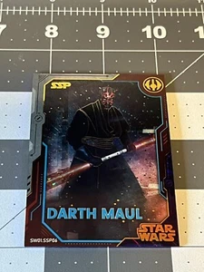 Star War Prerelease Darth Maul SSP SERIALIZED 115/200 - Bild 1 von 2