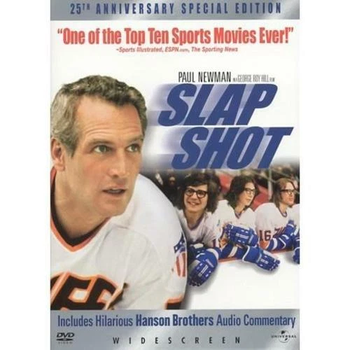 Slap Shot (DVD, Widescreen, 25th Anniversary, Special Edition) NEW - Image 1 of 1