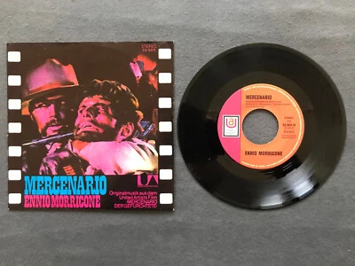Ennio Morricone - Mercenario / The Good the Bad and the Ugly (7") UNITED ARTISTS - Bild 1 von 4