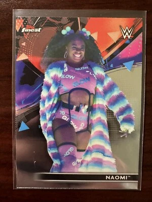 2021 Topps Finest WWE - #25 Naomi - Image 1 of 2