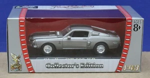 Lucky 94214 Road Signature 1968 Shelby Mustang GT 500-KR 1:43 Mint/ Boxed Silver - Picture 1 of 2