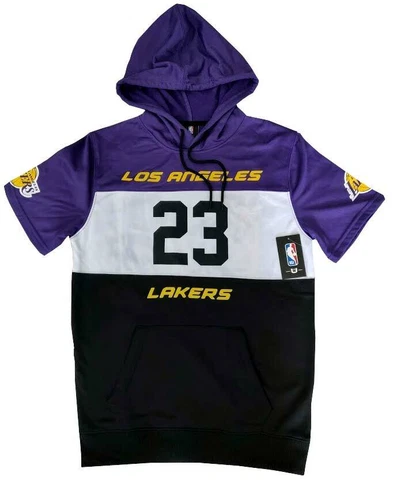 Men's Lebron James Los Angeles Lakers "23" NBA Printed Fleece Hoodie SS VHM5998H Cover