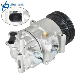 AC Compressor w/Clutch CO 4574JC For Volkswagen Jetta Rabbit Beetle Audi 2.5L - Picture 1 of 8