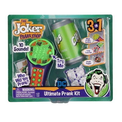 The Joker Prank Shop Ultimate Prank Kit - 10 sons - lata de refrigerante truque - Imagem 1 de 4
