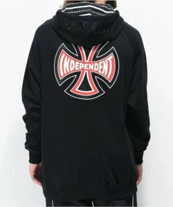 INDEPENDENT Men's ANTE Pullover Hoodie - Black - Medium - NWT - Picture 1 of 2
