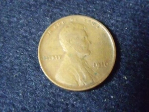 1910 P LINCOLN CABEZA DE TRIGO SEGUNDO AÑO MONEDA ENVÍO GRATUITO AB41 - Imagen 1 de 2