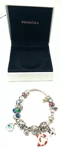 Pandora Bracelet with many charms - Picture 1 of 3