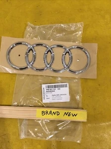 (new)2012-2019 Audi Q8 A7 Trunk Lid Emblem Logo Badge OEM P/n 4M8 853 742 - Picture 1 of 3