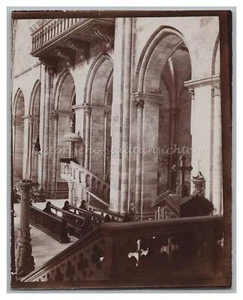 Bamberg - Catedral vista interior - Foto antigua siglo 1900 - Imagen 1 de 2