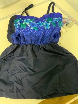 Top de traje de baño Gabar para mujer, talla 10, nuevo con etiquetas Foto 1 de 4