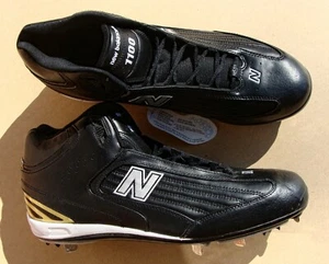 New Balance MB1100 Metal Baseball Cleats Black, Size 15, BRAND NEW WITH TAG - Picture 1 of 6