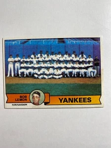 Tarjeta de béisbol 1979 Topps #626 Yankees lista de verificación ex-como nueva MLB - Imagen 1 de 1