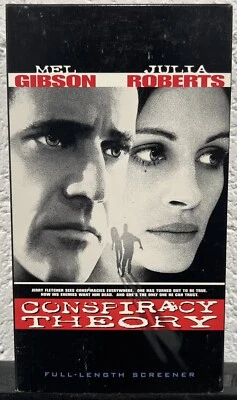 Conspiracy Theory 1997 VHS Screening Copy Foto 1 de 3