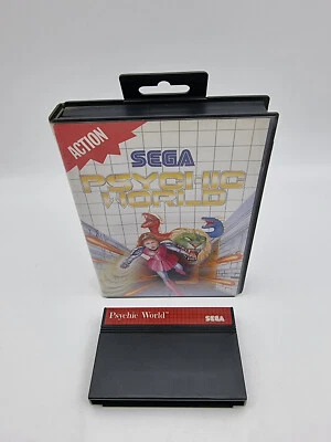 Psychic World Doesn'T Manual Sega Master System Pal Box Used Tested - Image 1 of 4