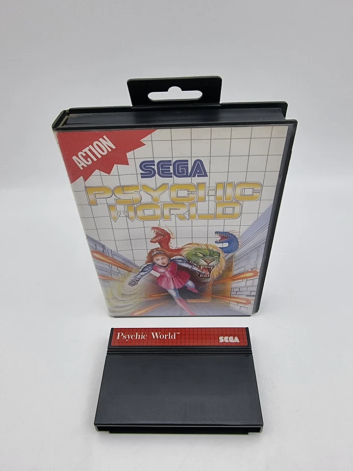 Psychic World Doesn'T Manual Sega Master System Pal Box Used Tested - Image 1 of 4