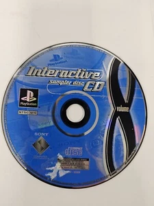PlayStation Interactive Sampler Disc CD (Sony) PS1 Disc Only HEAVY SCRATCHES - Picture 1 of 3