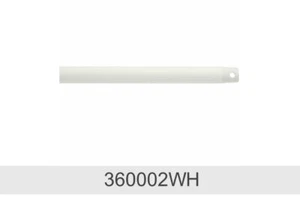 Kichler 360002MWH Matte White 24" Down Rod for 11 Ft Ceilings - Picture 1 of 4