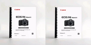 Advanced User Guide Manual for Canon EOS R6 Mark II MkII - Picture 1 of 1