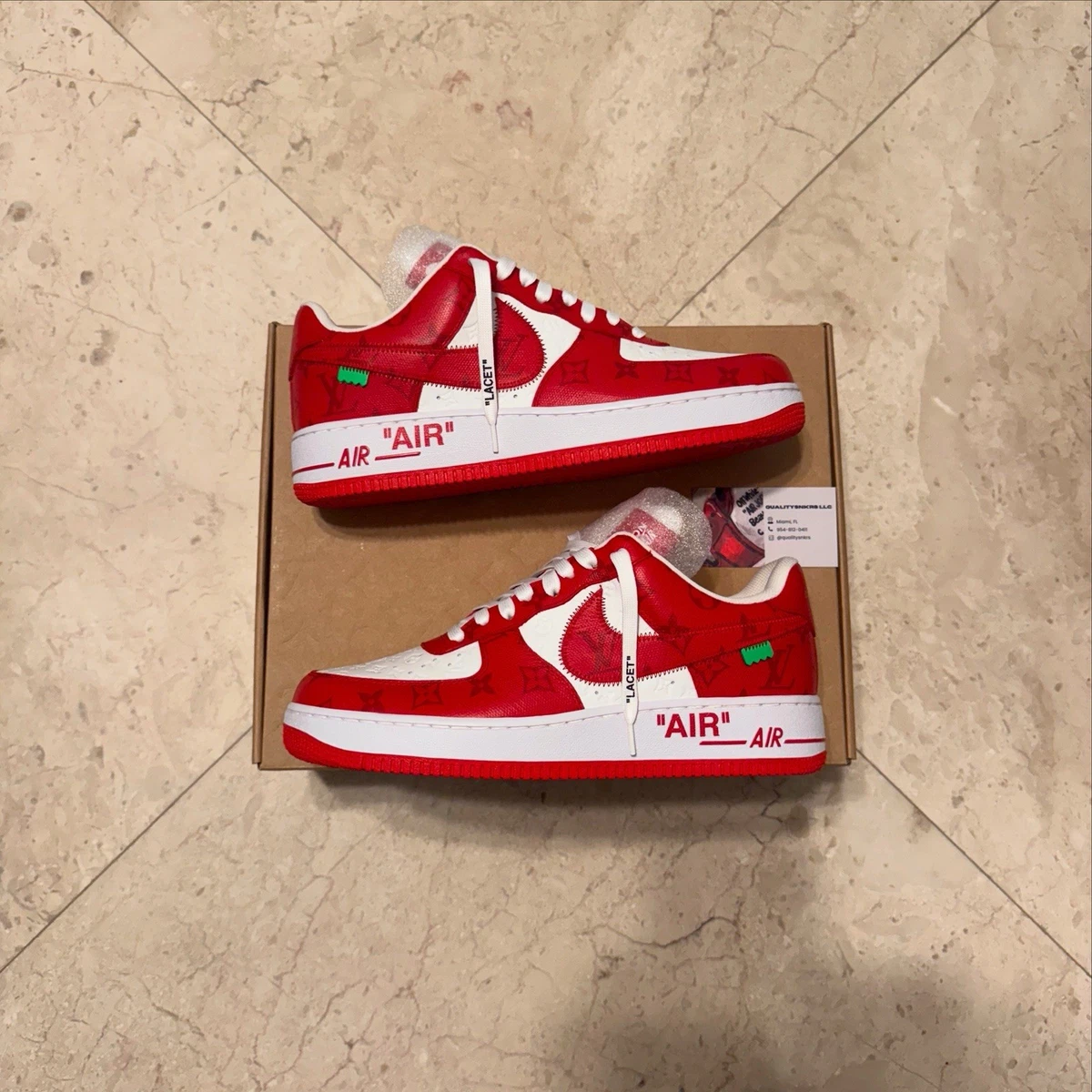 Las mejores ofertas en Nike Louis Vuitton x Air Force 1 Low White