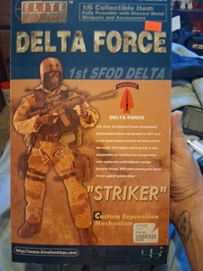 Figura Blue Box Elite Force 1/6 Nº34219 Delta Force "Striker" Excelente - Imagen 1 de 4