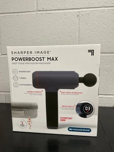 Sharper Image Powerboost Max Deep Tissue Percussion Massager- *NEW* - Picture 1 of 2