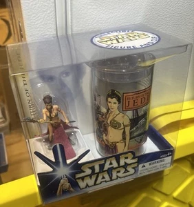 Slave Leia • Star Wars Figure & Cup • Hasbro 2014 MIP - Picture 1 of 1