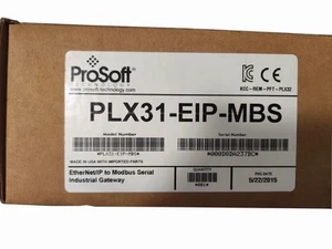 PLX31-EIP-MBS4 New ProSoft PLX31EIPMBS4 Comm Module - Picture 1 of 3