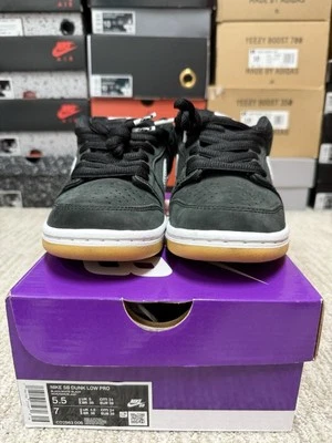 Nike Dunk низкий SB черный резинка размер 5,5 - Изображение 1 из 4