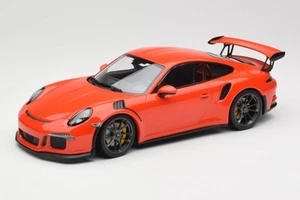 155066220 Porsche 911 991.1 GT3 RS Lava Orange Minichamps 1/18 - Picture 1 of 6