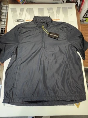 Pulôver de golfe masculino Sunice Stormgpack elástico à prova de vento LG preto NOVO com etiqueta - Imagem 1 de 4