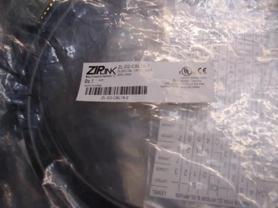 ZL-D2-CBL19-2 ZIPLink PLC I/O cable,For use with DirectLOGIC DL205 modules. - Image 1 of 3
