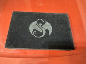 Tech N9ne Strange Music Collectors Coin Black Felt Case Box - Picture 1 of 3