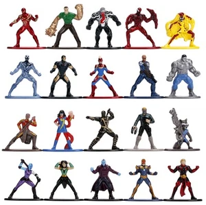 Marvel 1.65" Die-cast Metal Collectible Figures 20-Pack Wave 3, Toys for Kids... - Picture 1 of 2