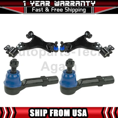 Brazo de control de extremo de barra de amarre delantera 4 Mevotech para Chevrolet Traverse 2009-2017 Foto 1 de 4