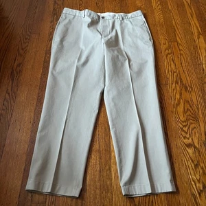 Brooks Brothers 346 Clark Advantage Chino Hose Herren W40 L30 Khaki Flatfront - Bild 1 von 9