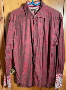 TED BAKER LONDON Limited Edition "Global" Men's Dress Shirt 42 16.5 French Cuffs - Picture 1 of 4