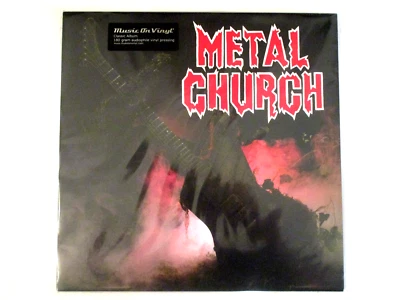 METAL CHURCH SELF TITLED LP IMPORT 180 GRAM AUDIOPHILE VINYL - Imagem 1 de 2