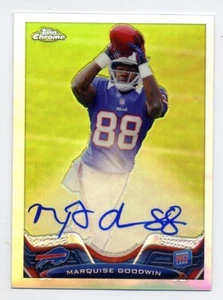 2013 Topps Chrome MARQUISE GOODWIN Rookie RC AUTO AUTOGRAPH RERACTOR #/150 49ers - Picture 1 of 1