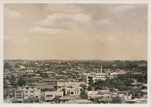 JAPON c. 1945 - Shinjuku Vue Générale - P 355 - Foto 1 di 2
