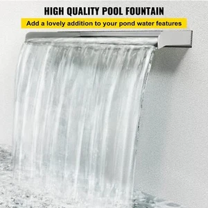Pool Waterfalls For Inground Pools 11.8in Spa Spillway Into Pool Water Spillover - Picture 1 of 9