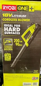 Ryobi 200CFM 90 MPH 18V Cordless Blower - Picture 1 of 3