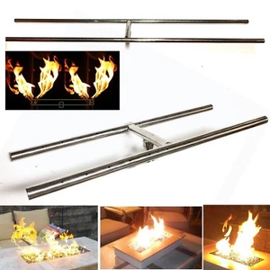 EasyFirePits Lifetime Warr 316 Stainless Gas H-Burners for Fire Pit/ Fire Tables - Picture 1 of 18