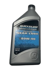 Mercury Quicksilver Marine Schmierstoffe Gear Lube 32oz Premium SAE80W-90 - Bild 1 von 7