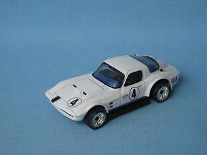 Matchbox Corvette Grand Sport White Nice Wheels Racing 4 Toy Model Car 60's - Imagen 1 de 1