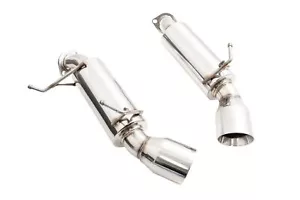 Megan Racing Stainless Rolled Tip Axle Back Exhaust For 08-15 Infiniti G37 Vq - Picture 1 of 5